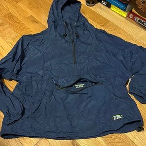 Vintage LL. Bean pull over raincoat